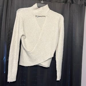 Cream sweater/shirt for winter